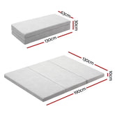 3-Foldable Mattress Giselle Folding Foam Double